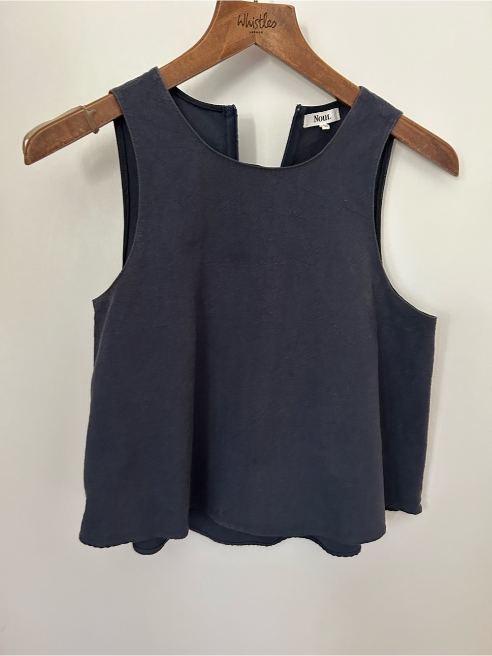 Navy Sleeveless Tank Top
